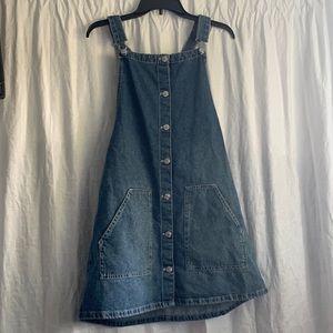 H&M OVERALL DRESS SIZE 10